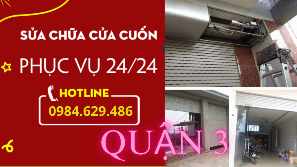 Sửa Cửa Cuốn Quận 3